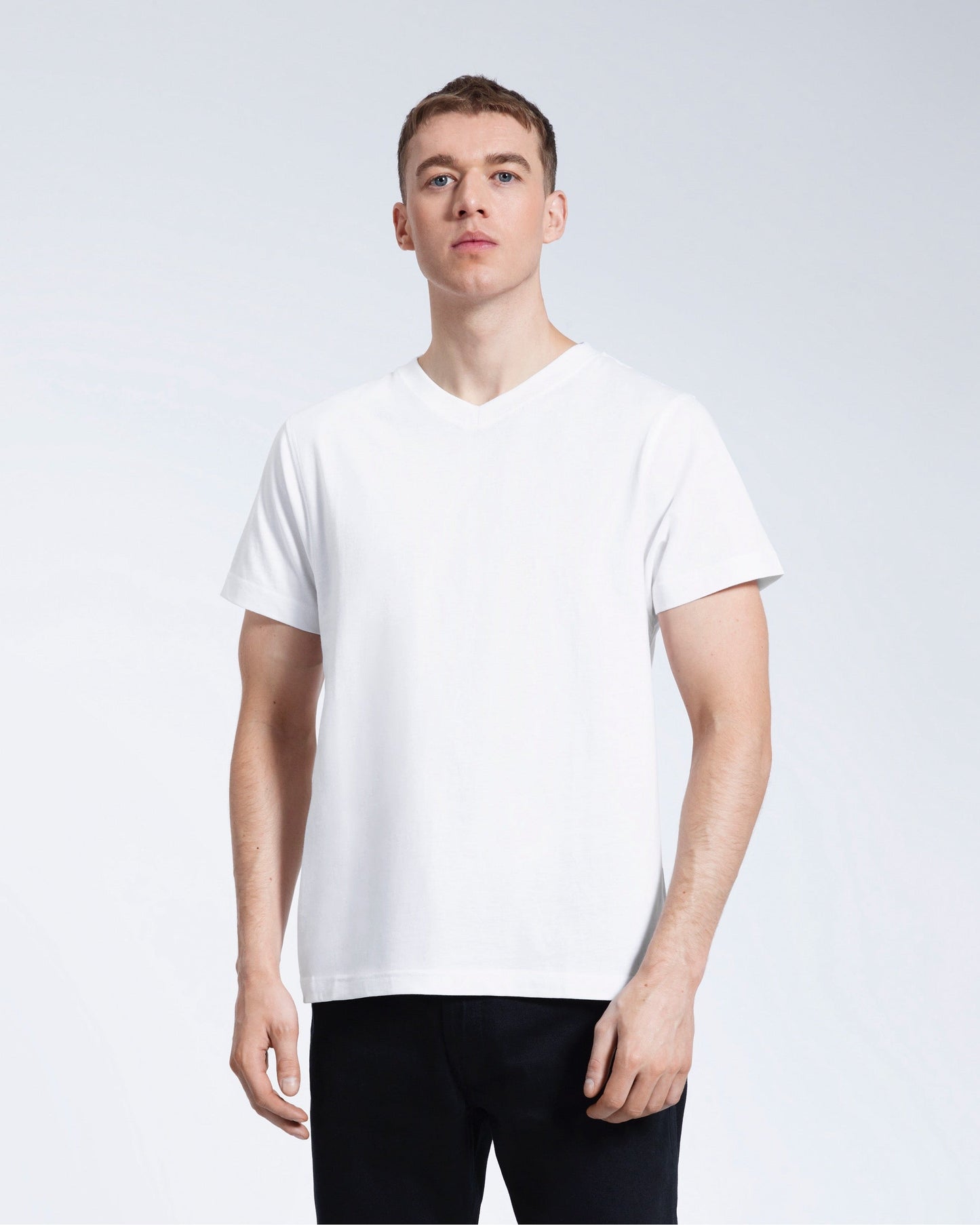 Oversized V-Neck Organic T-Shirt