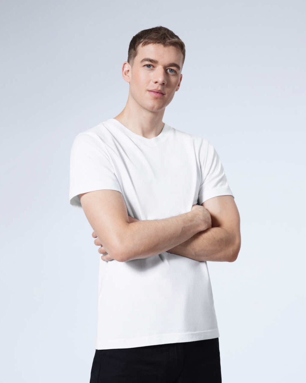 Oversized V-Neck Organic T-Shirt