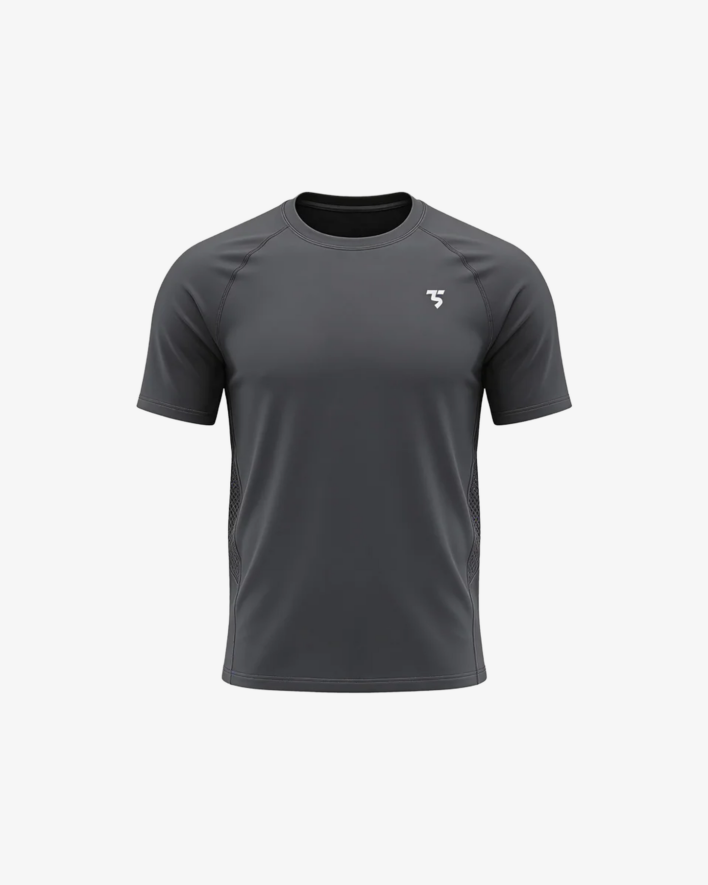 Quick Dry Activewear Top - Charcoal