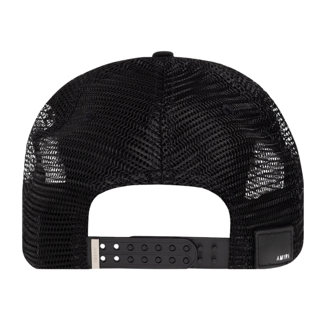 Amiri Yellow Logo Hats Mens