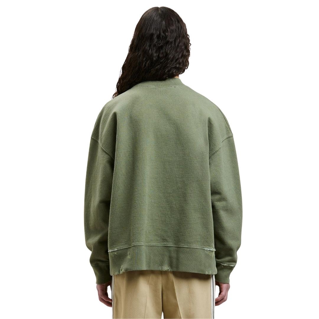Palm Angels Pmba065F22Fle0145601 Green Sweatshirts Male - Style Centre Wholesale