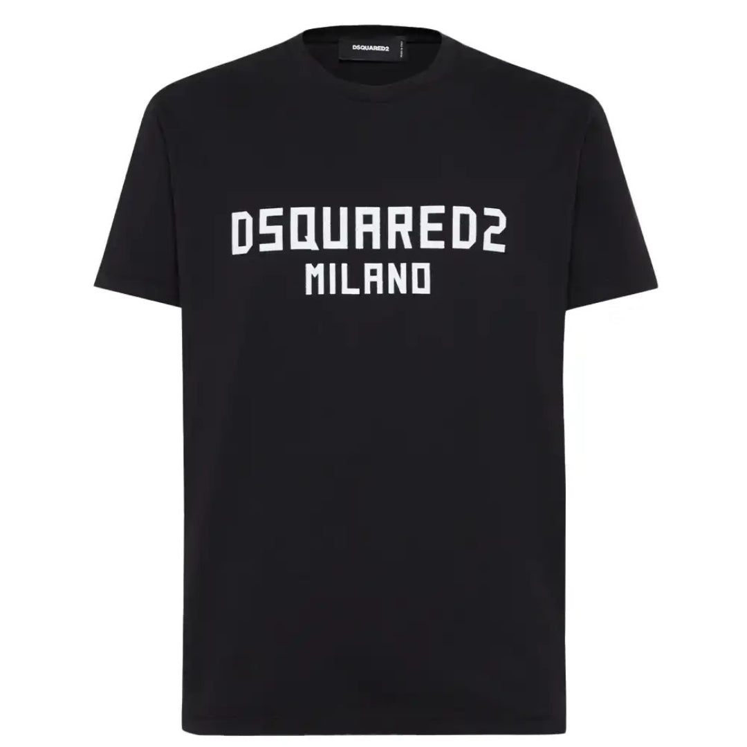 Dsquared2 Cool Fit T-Shirt Black White Print XS