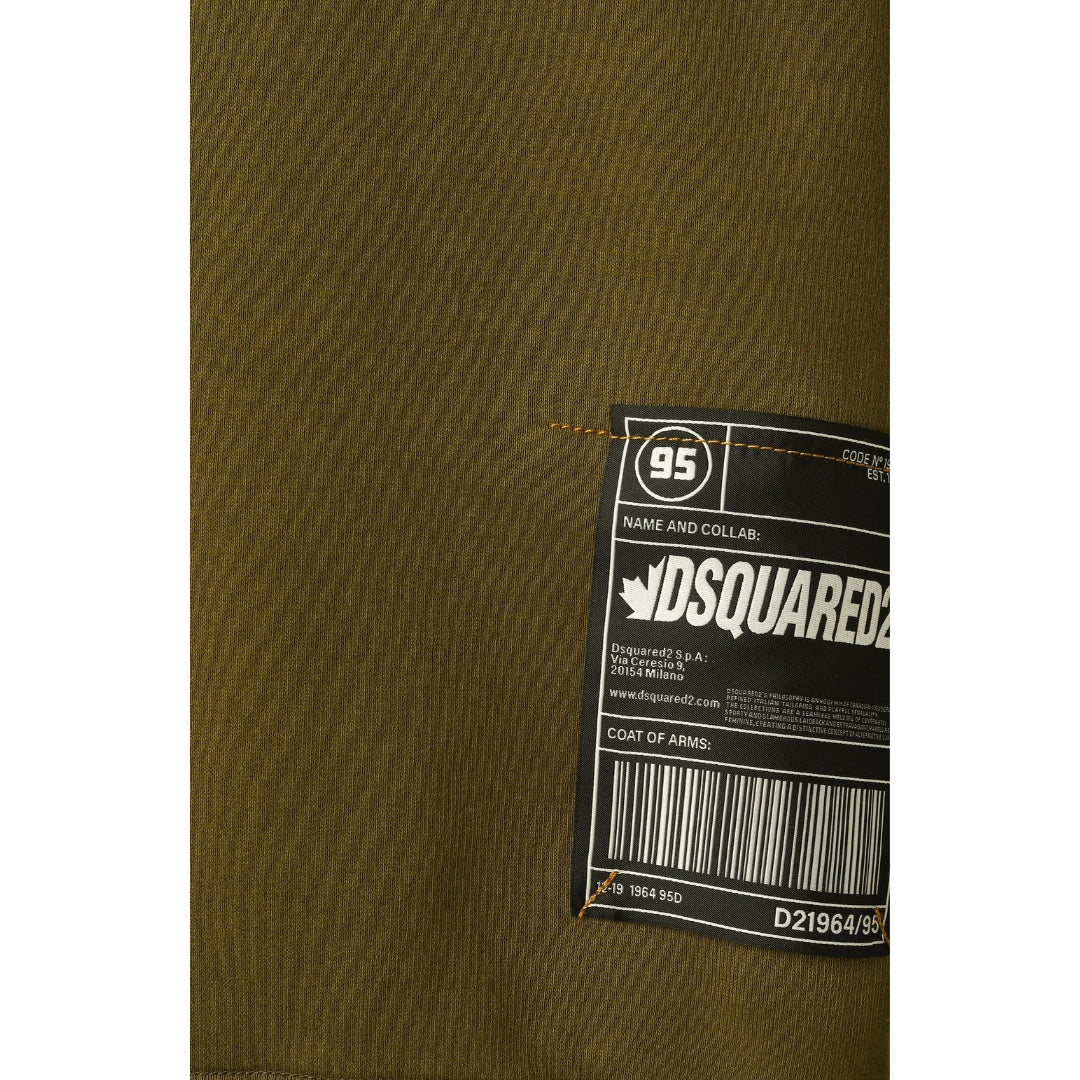Dsquared2 Relaxed Fit Sweatshirt Military M