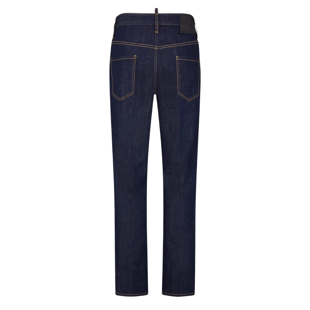 Dsquared2 Dark Rince Wash 642 Jeans Navy Blue W26