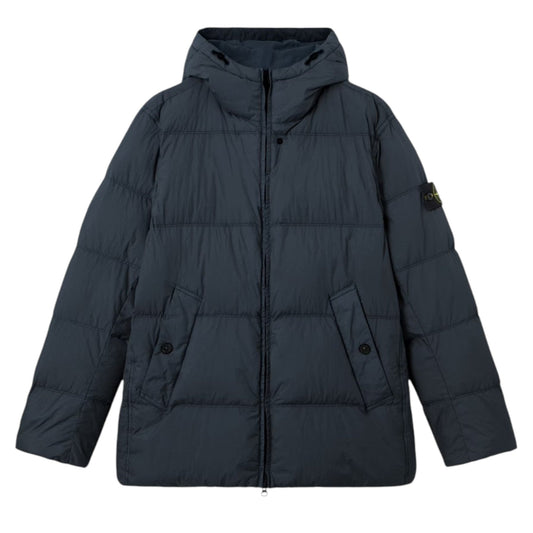 Stone Island Crinkle Reps NY Navy Jacket
