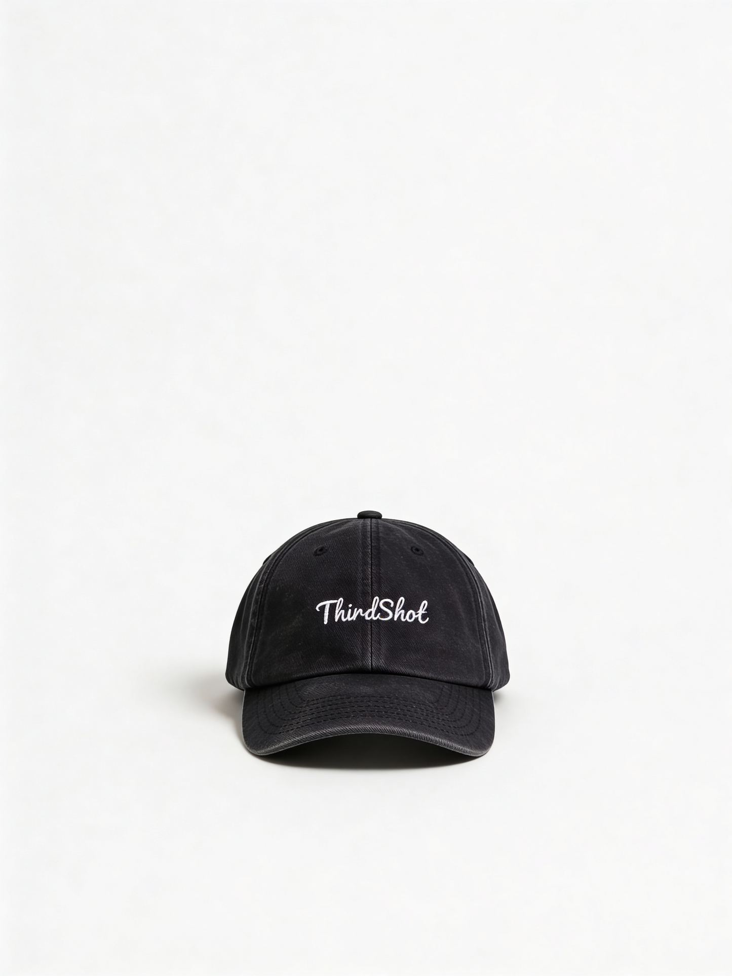 Vintage Low Profile Cap - Black