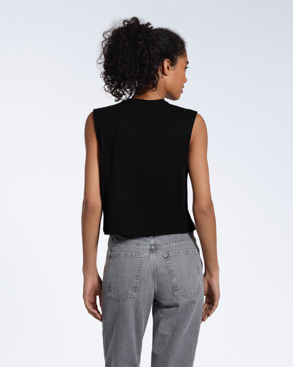 Crew Neck Organic Tank Top