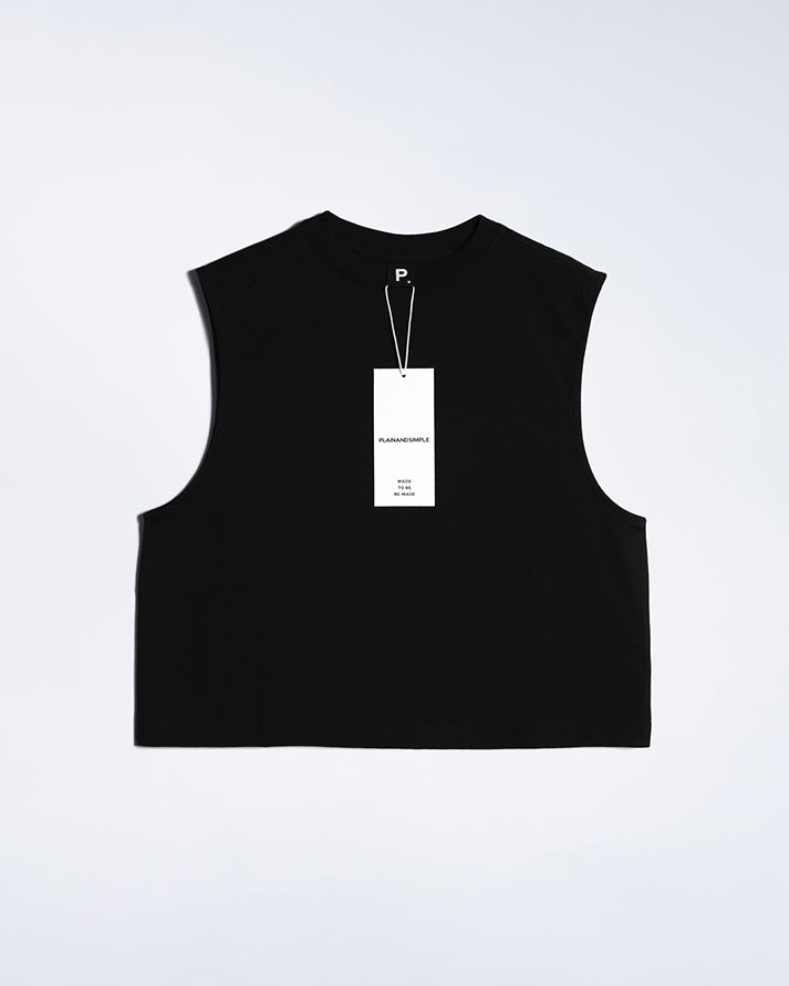 Crew Neck Organic Tank Top