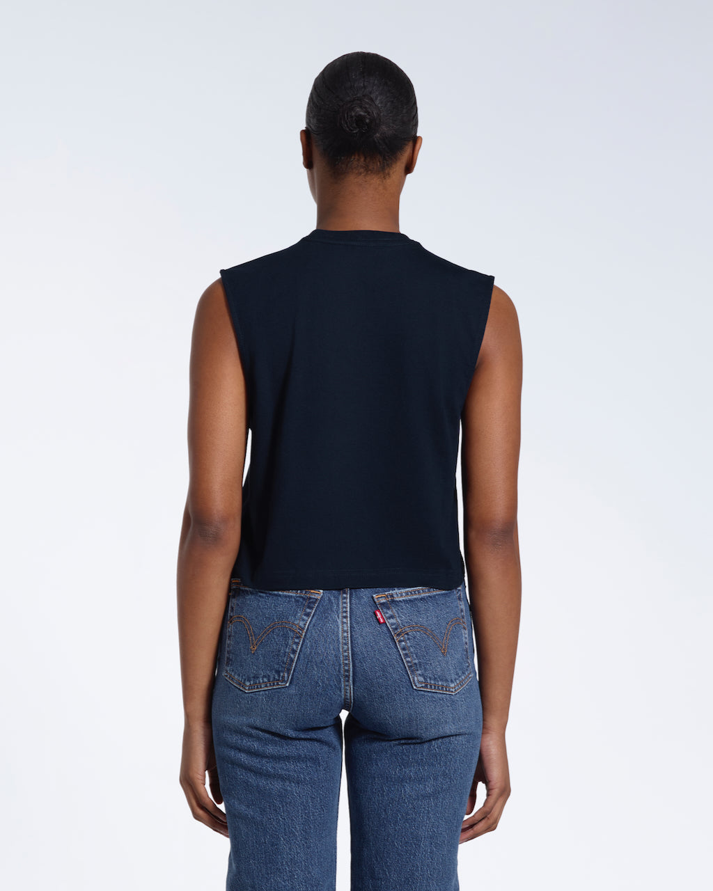 Crew Neck Organic Tank Top