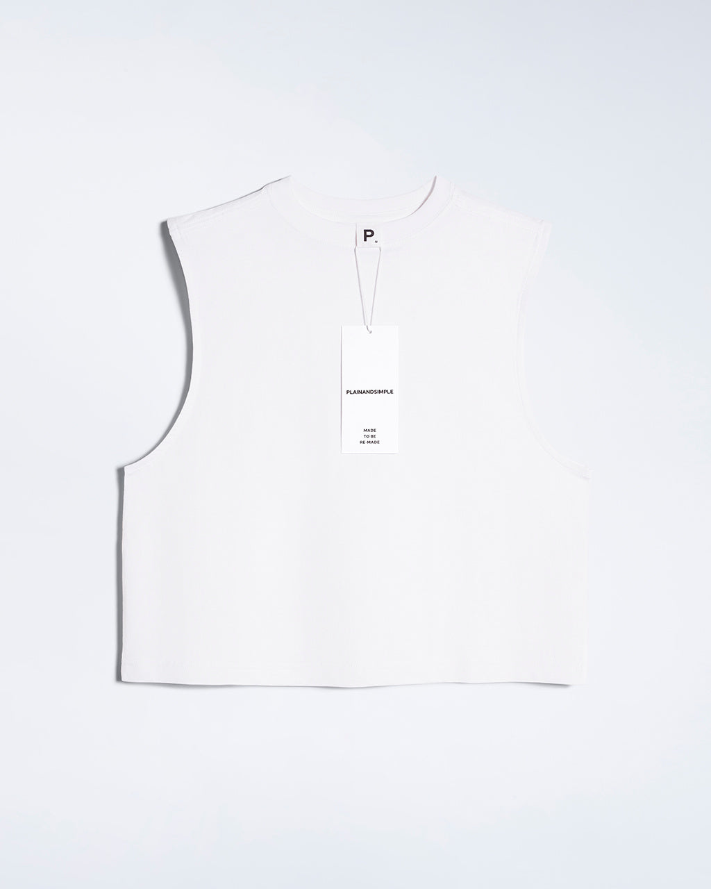 Crew Neck Organic Tank Top