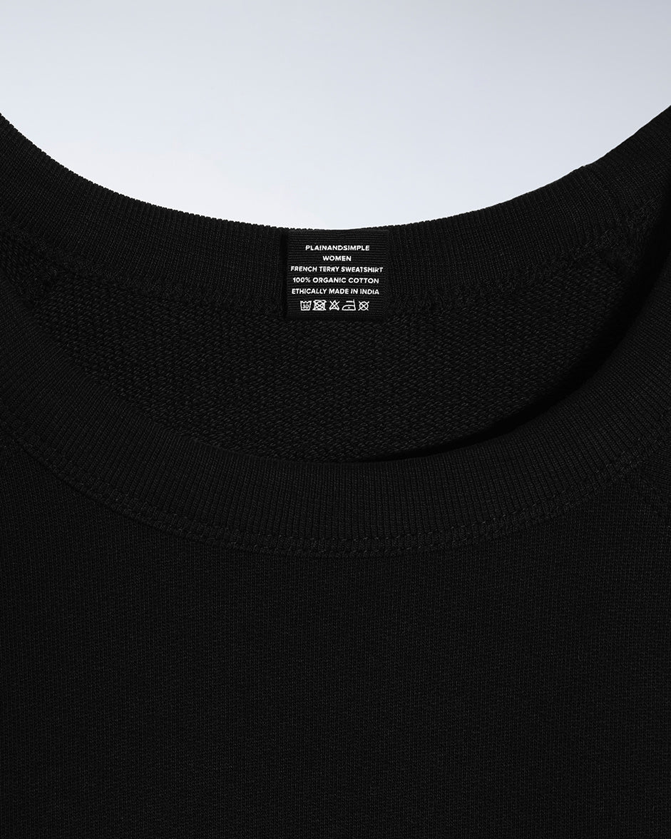 French Terry Organic Sweatshirt