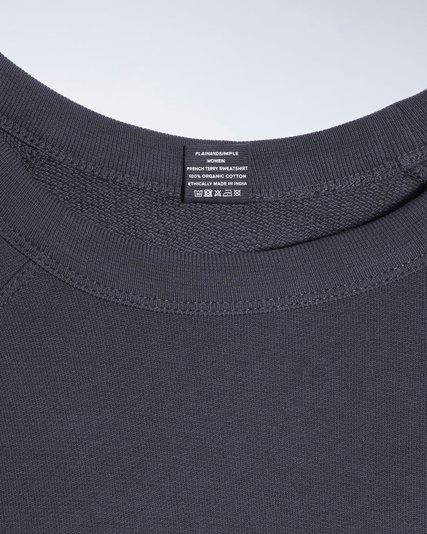 French Terry Organic Sweatshirt