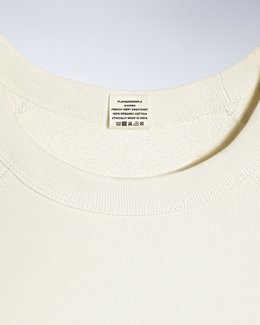 French Terry Organic Sweatshirt
