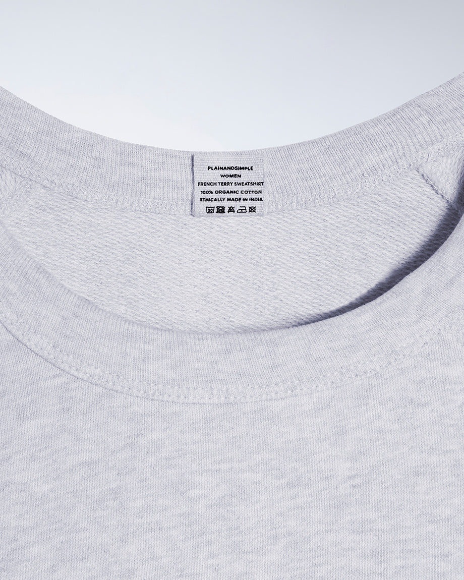 French Terry Organic Sweatshirt