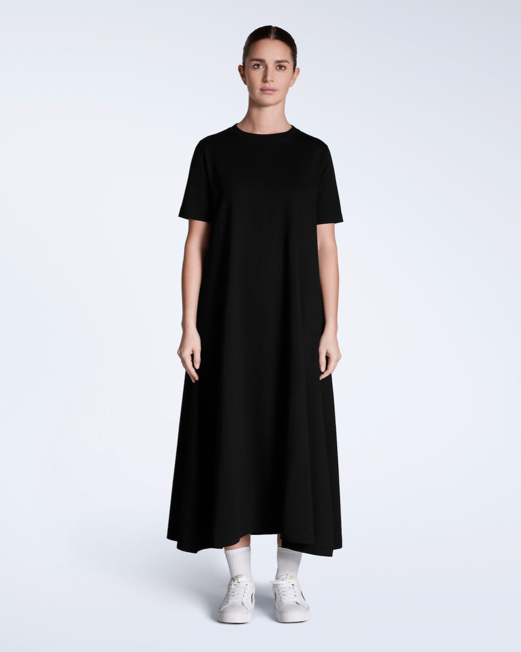 Long Line Organic T-Shirt Dress