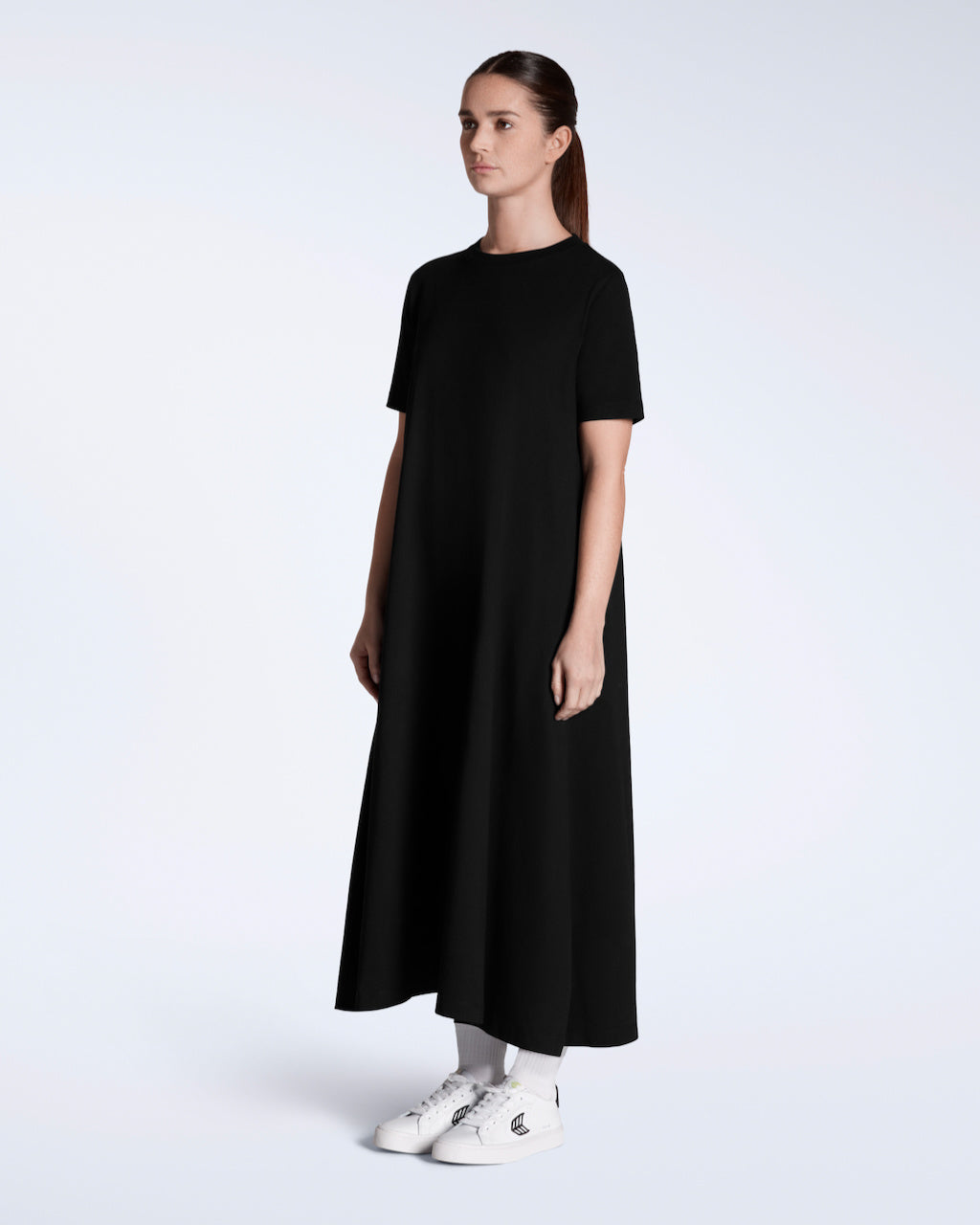 Long Line Organic T-Shirt Dress