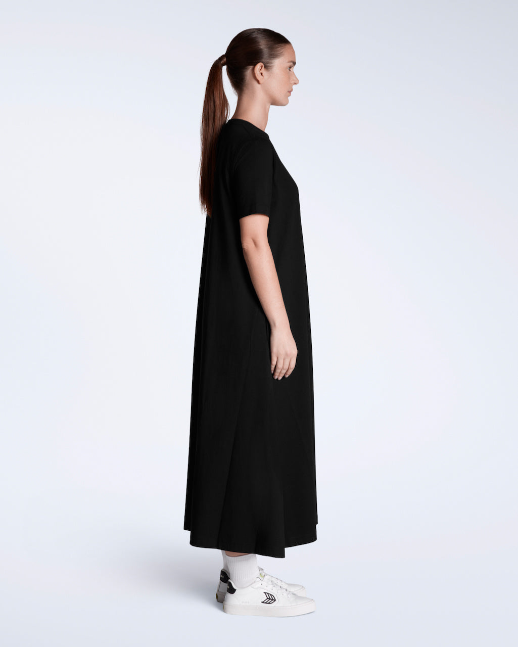 Long Line Organic T-Shirt Dress