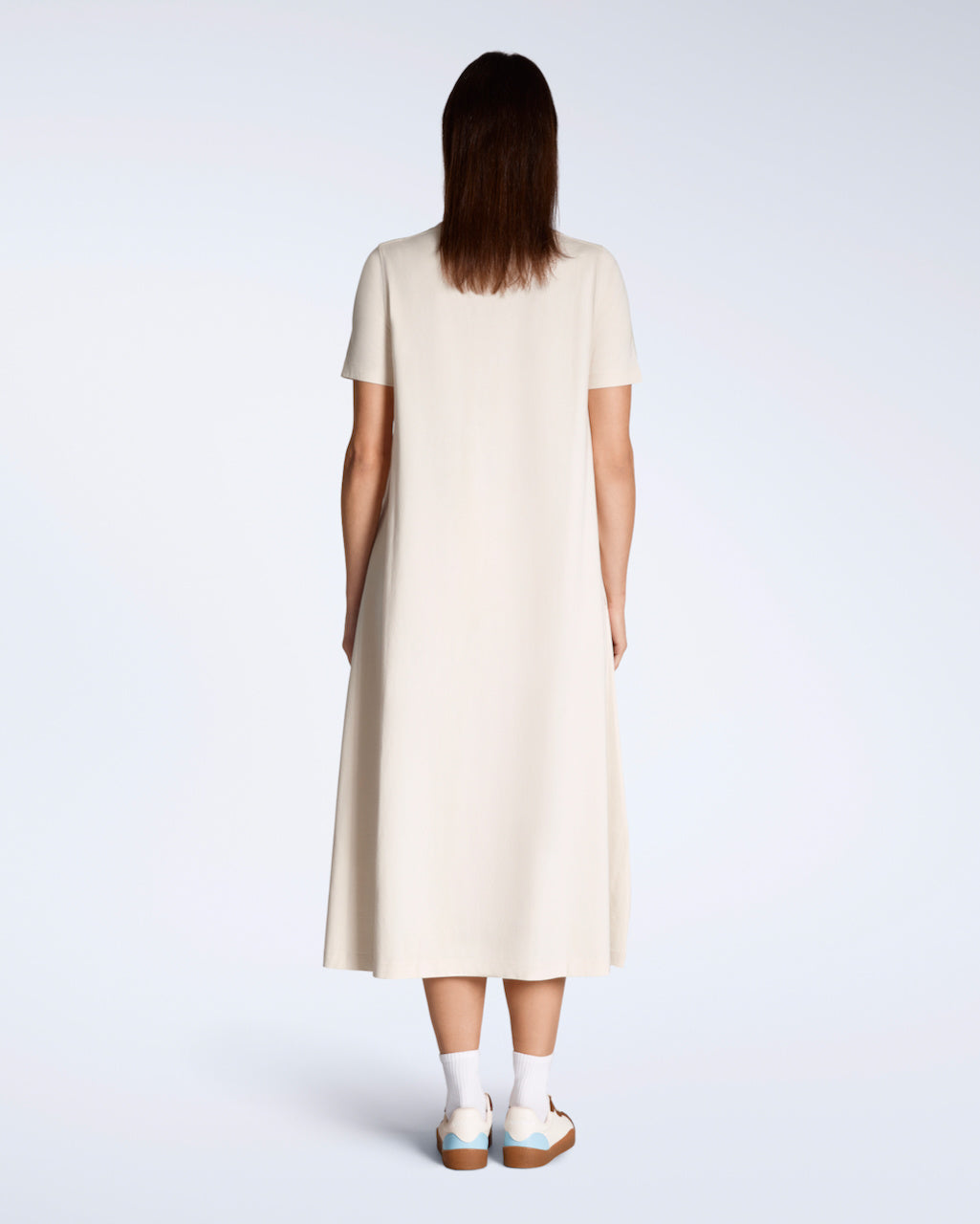 Long Line Organic T-Shirt Dress