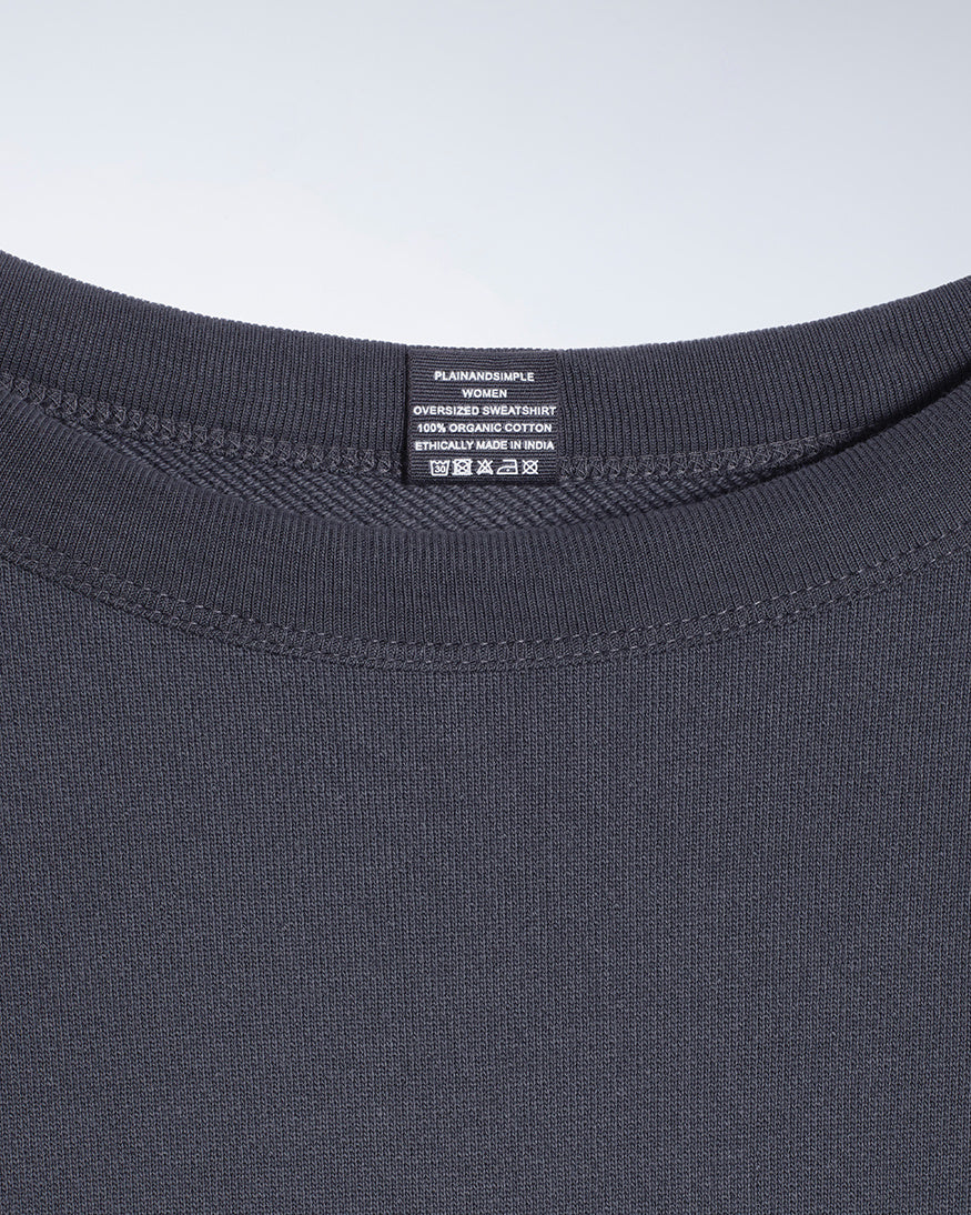 Oversized Organic Sweatshirt