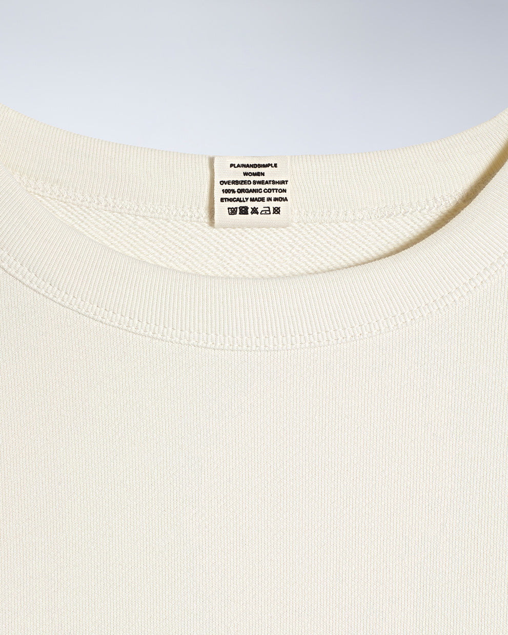 Oversized Organic Sweatshirt