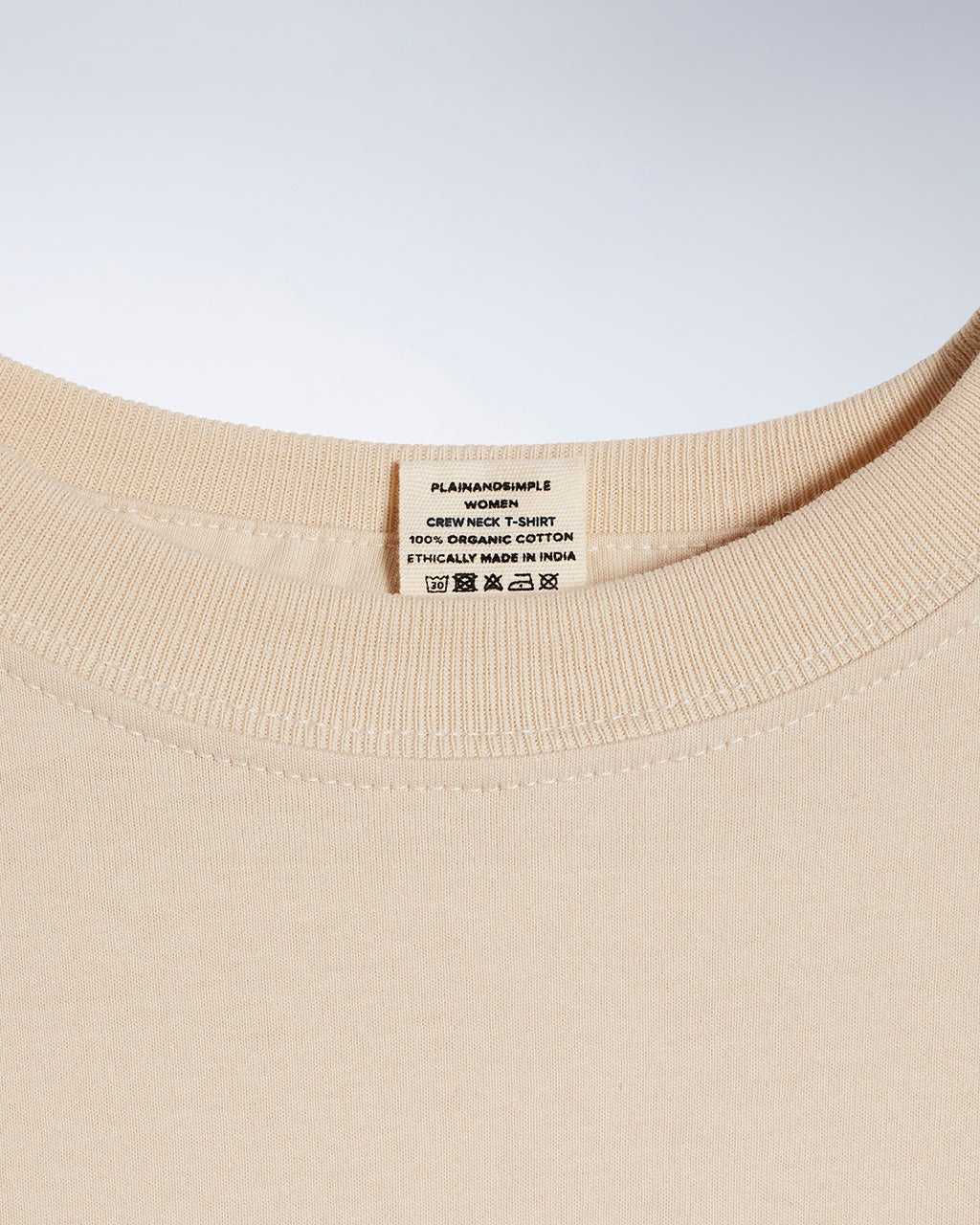 Crew Neck Organic T-Shirt