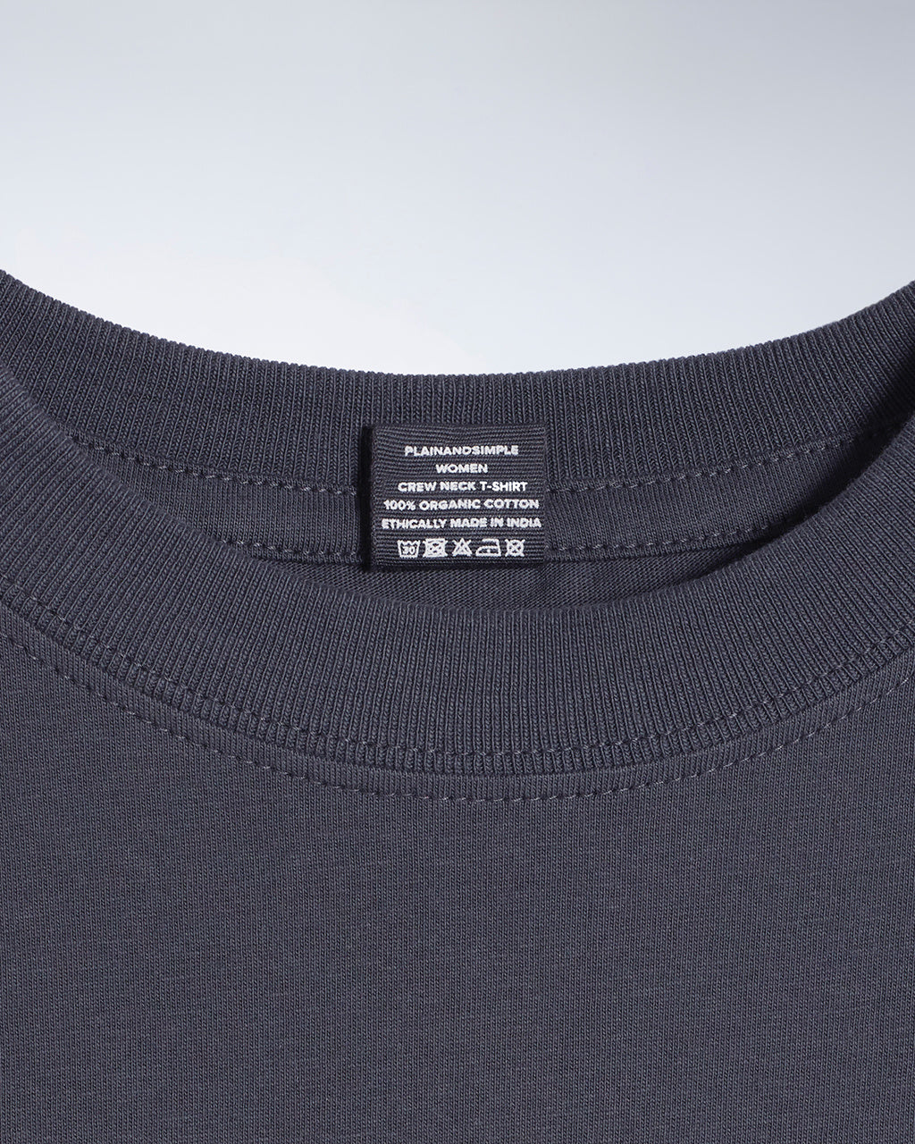 Crew Neck Organic T-Shirt