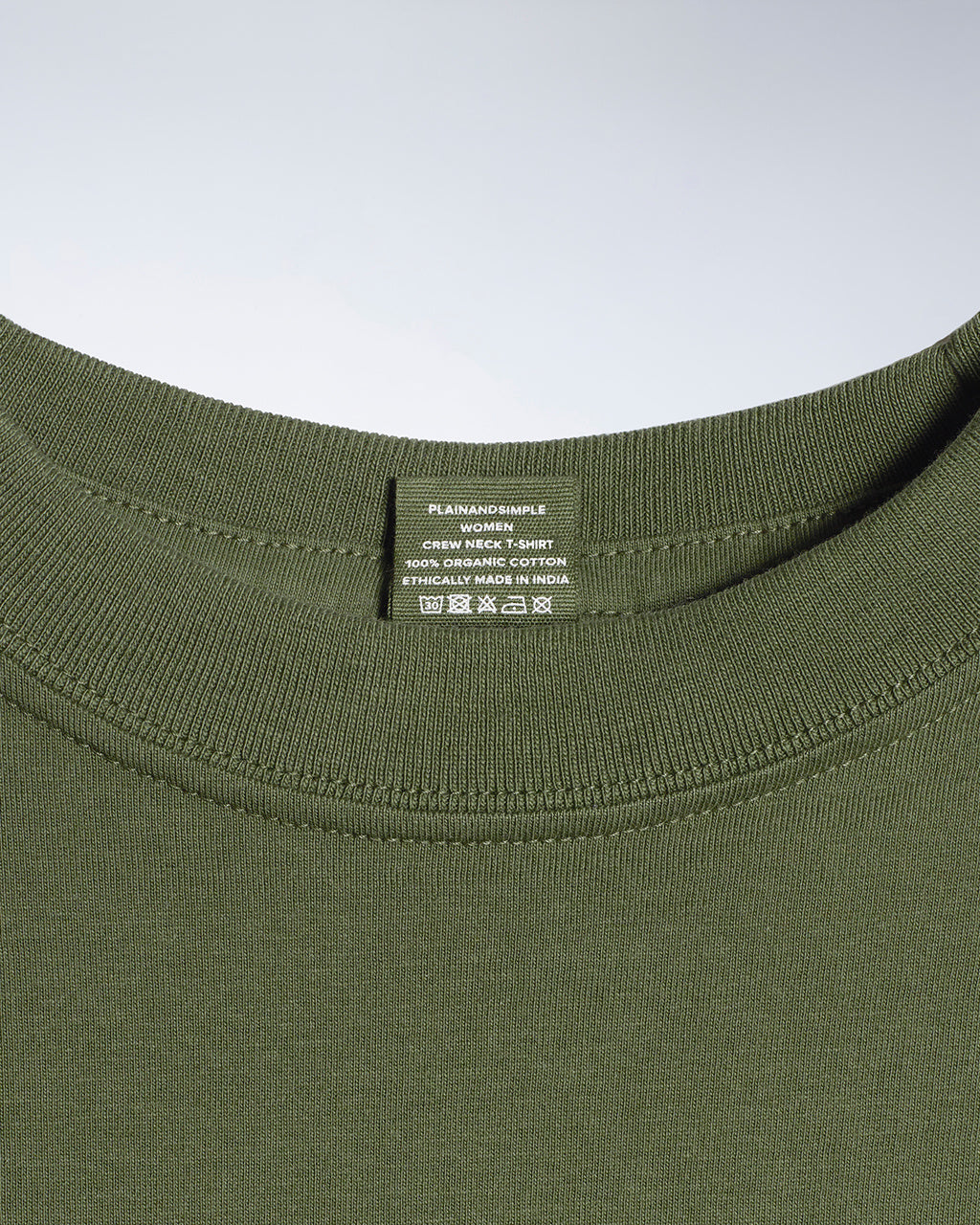 Crew Neck Organic T-Shirt