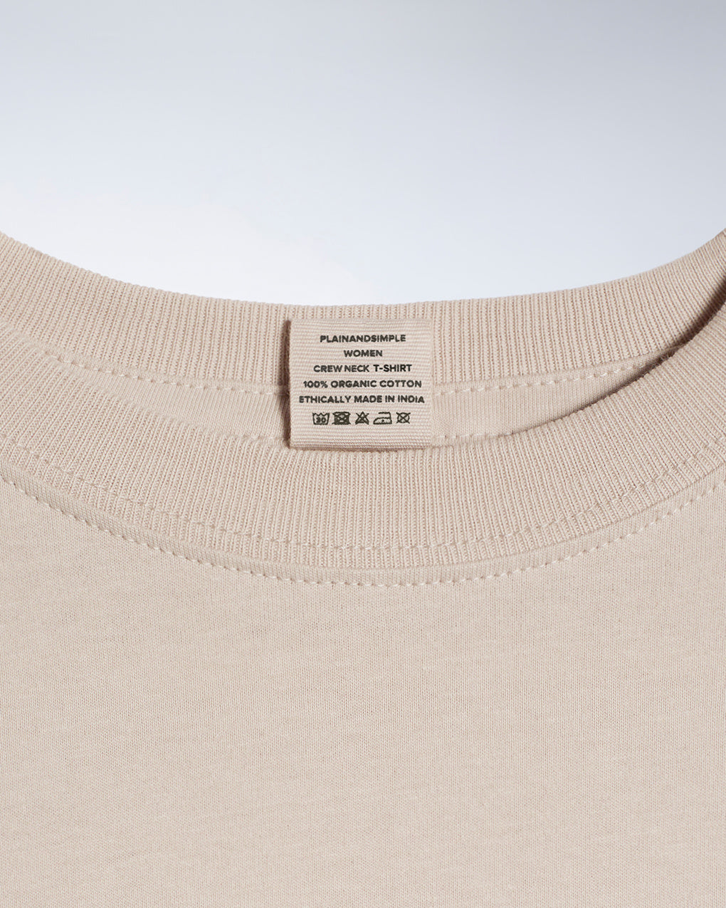 Crew Neck Organic T-Shirt