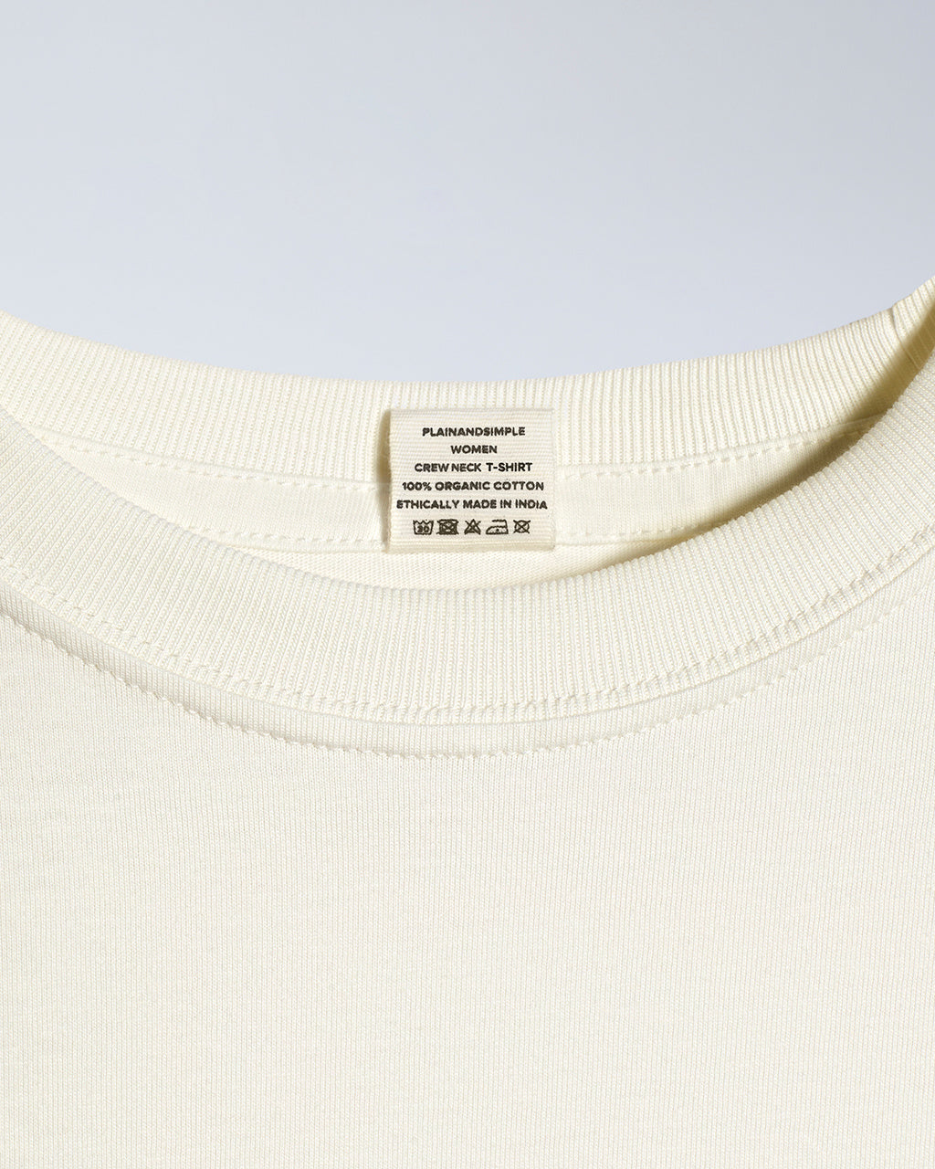 Crew Neck Organic T-Shirt