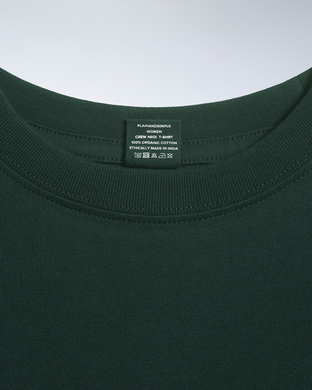Crew Neck Organic T-Shirt