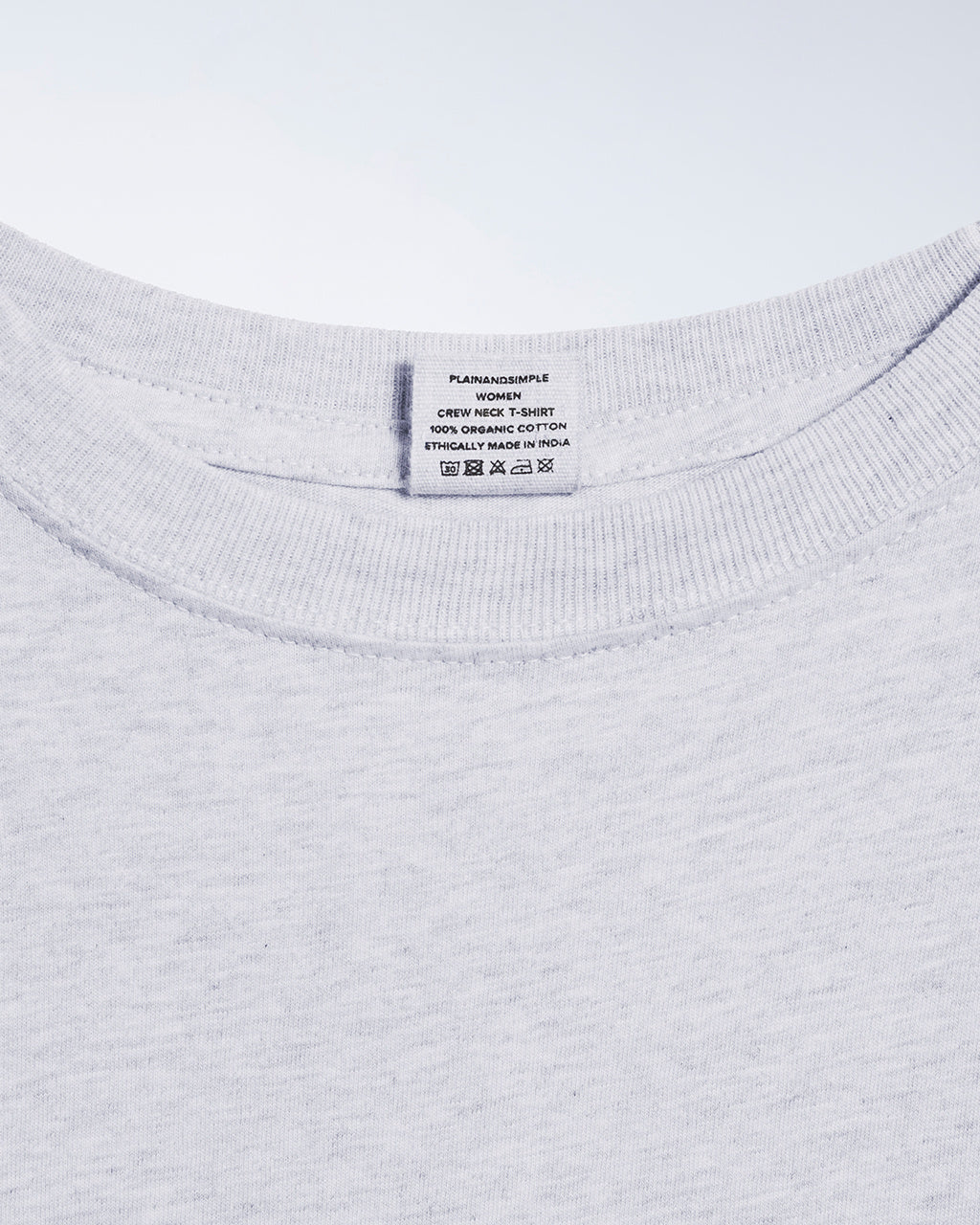 Crew Neck Organic T-Shirt