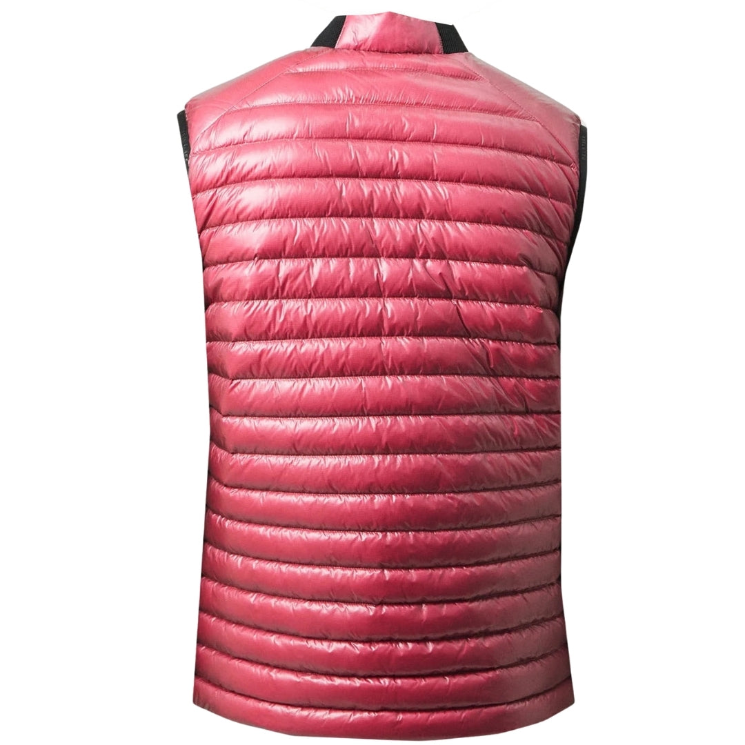 Belstaff Airframe Neon Shiny Pink Gilet Down Filled Jacket - Style Centre Wholesale