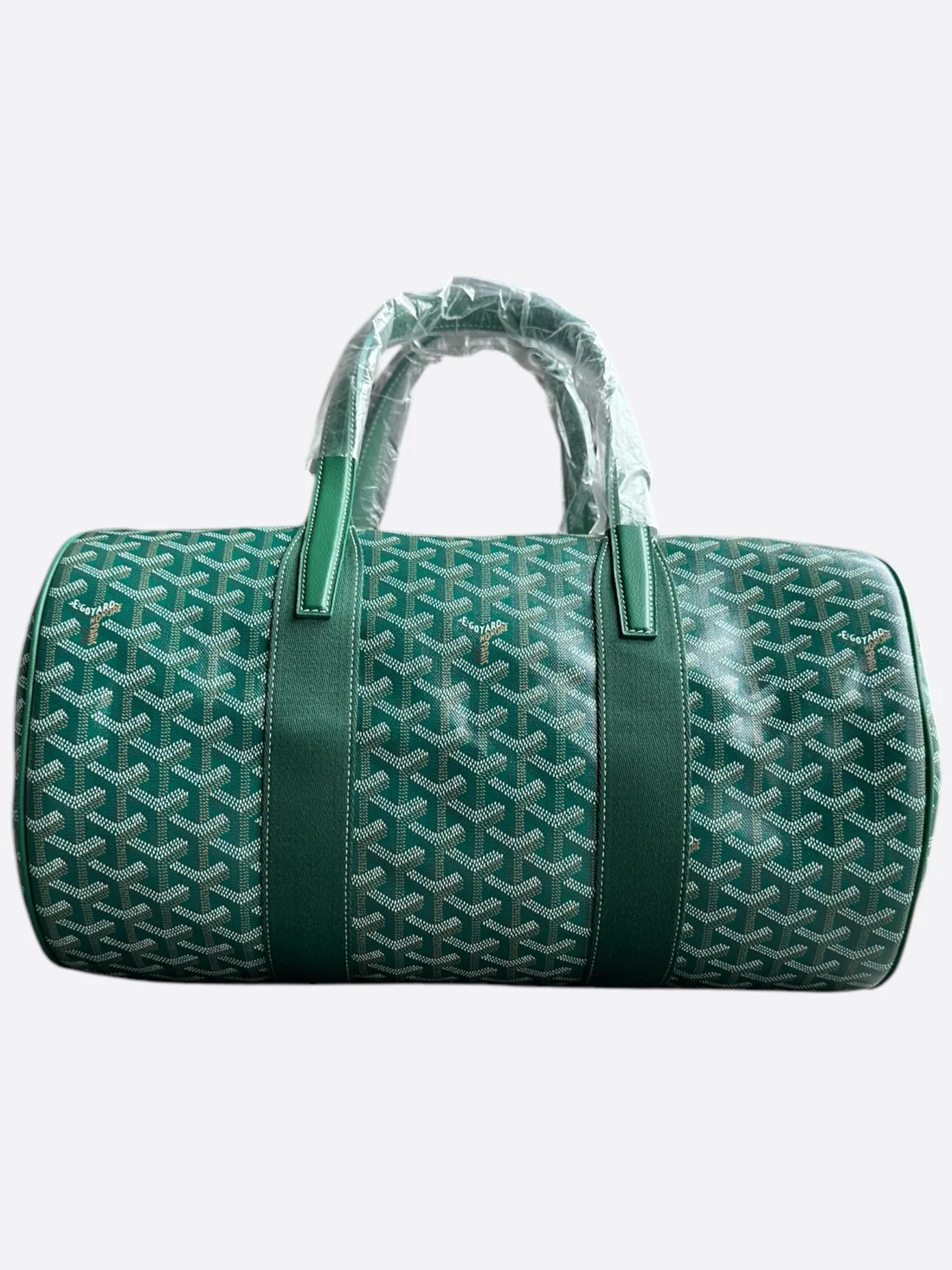 Goyard Green Barrel 40 Sports Bag