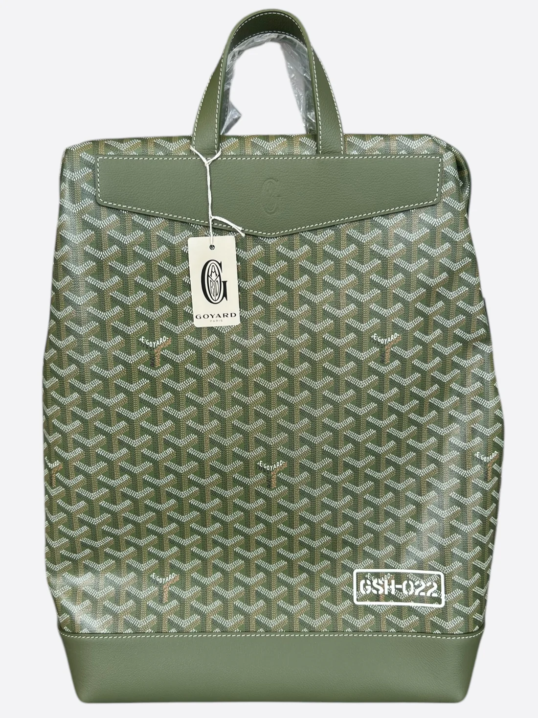 Goyard Khaki Cisalpin Backpack
