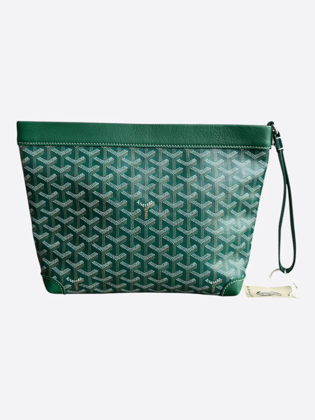 Goyard Green Conti Toiletry Pouch