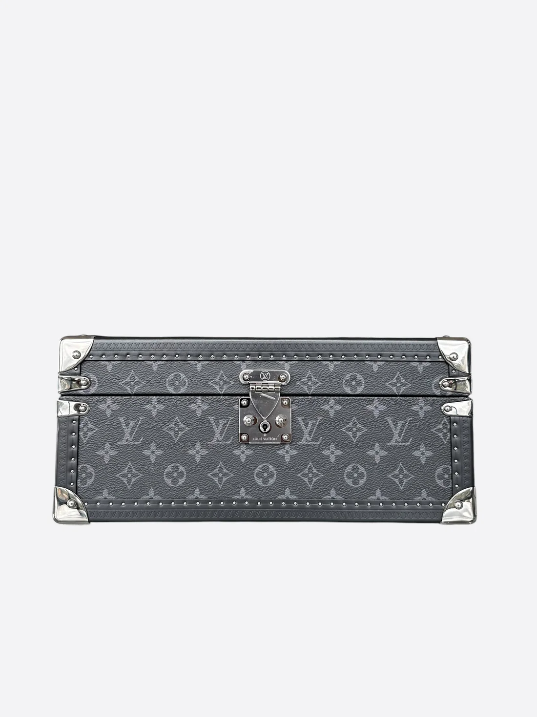 Louis Vuitton Custom Painted Monogram Eclipse Coffret Accessories Trunk