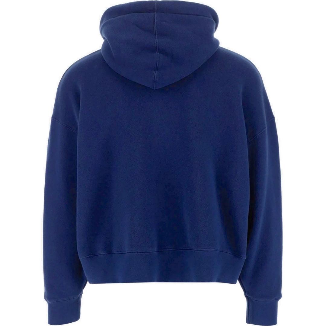 Palm Angels Broken Palm Tree Blue Hoodie Pmbb058Ss22Fle017 4655 - Style Centre Wholesale