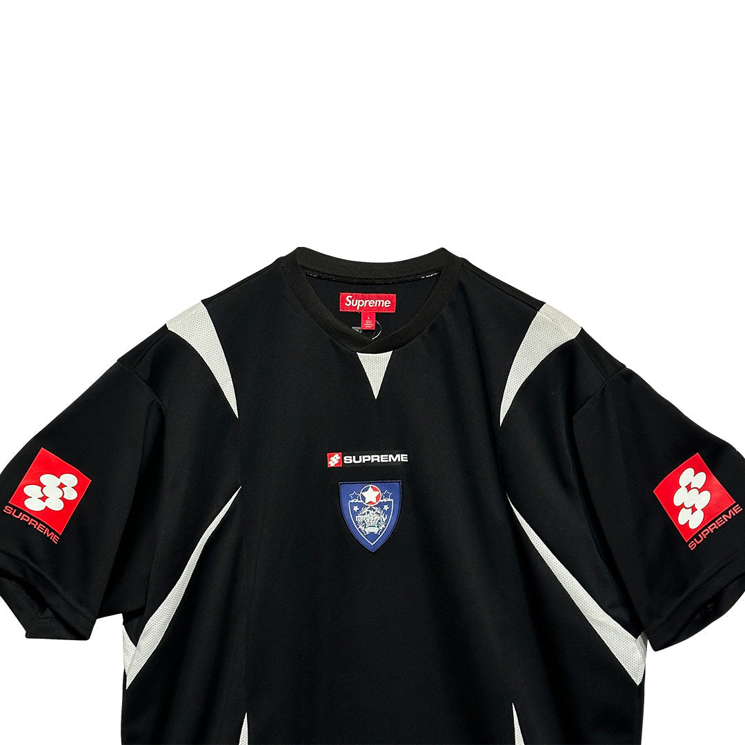 Supreme Crest Soccer Jersey Black - 4