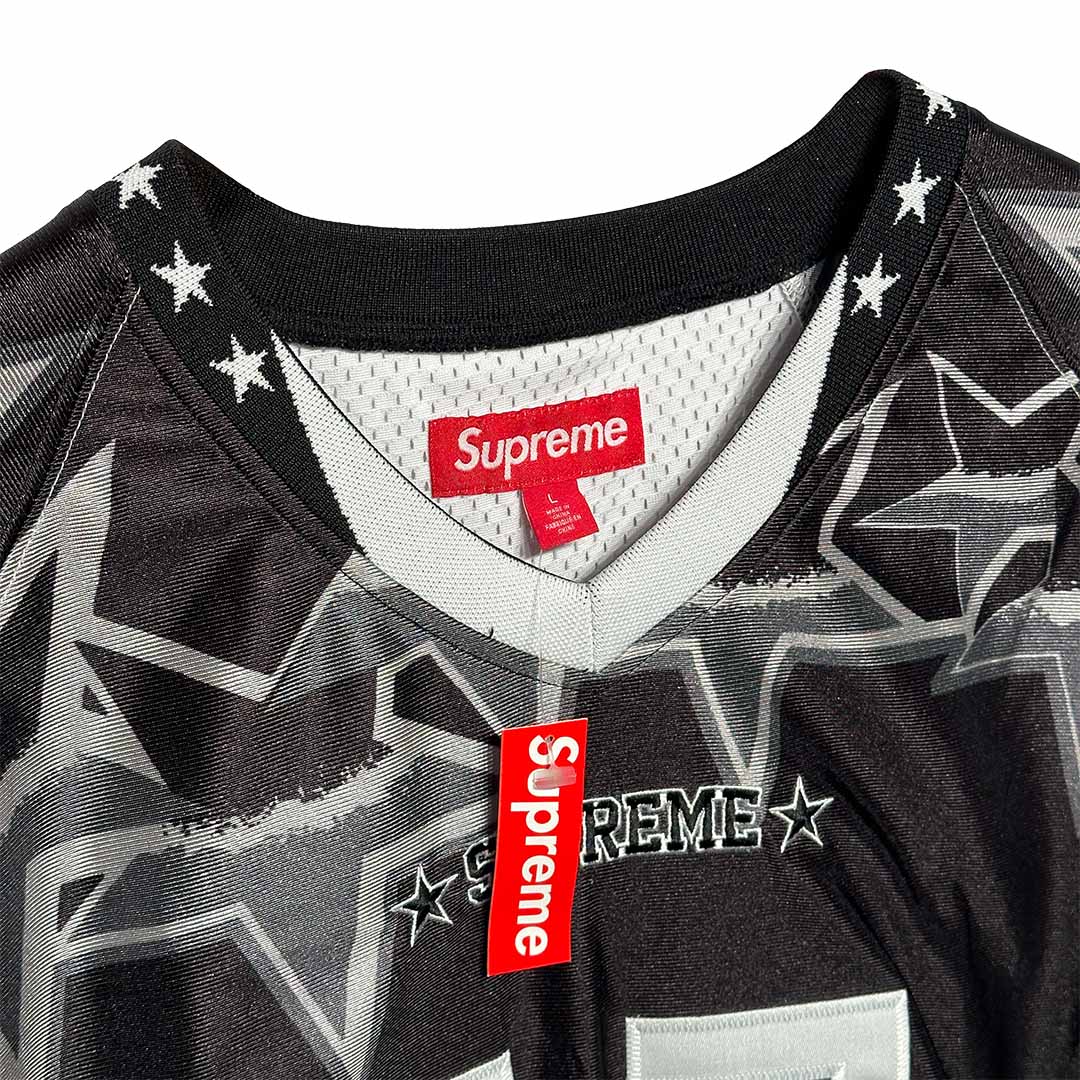 Supreme Stars Football Jersey Black - 4