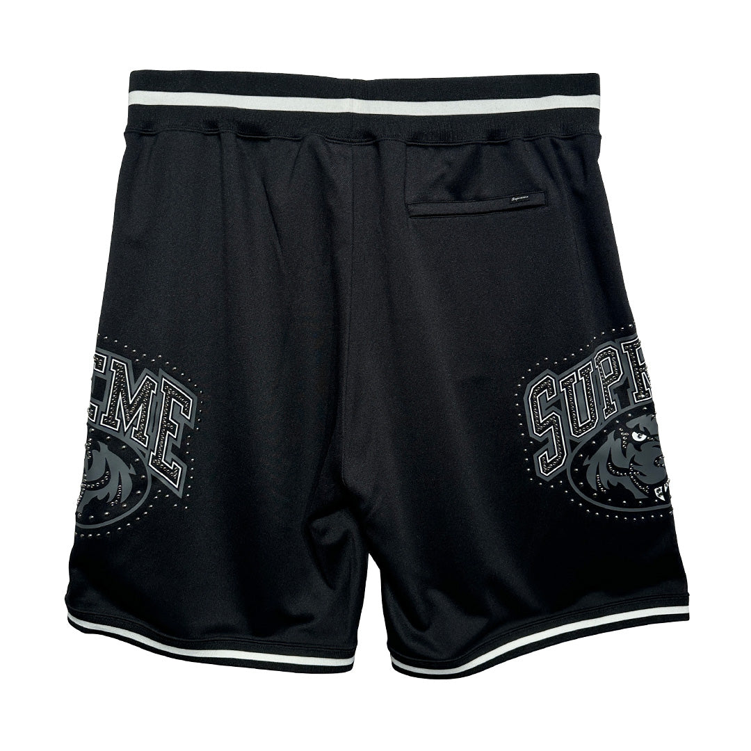 Supreme Studded Basketball Shorts Black - 2