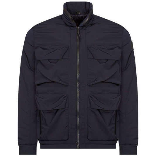 Belstaff Varial Dark Ink Thin Navy Blue Jacket - Style Centre Wholesale